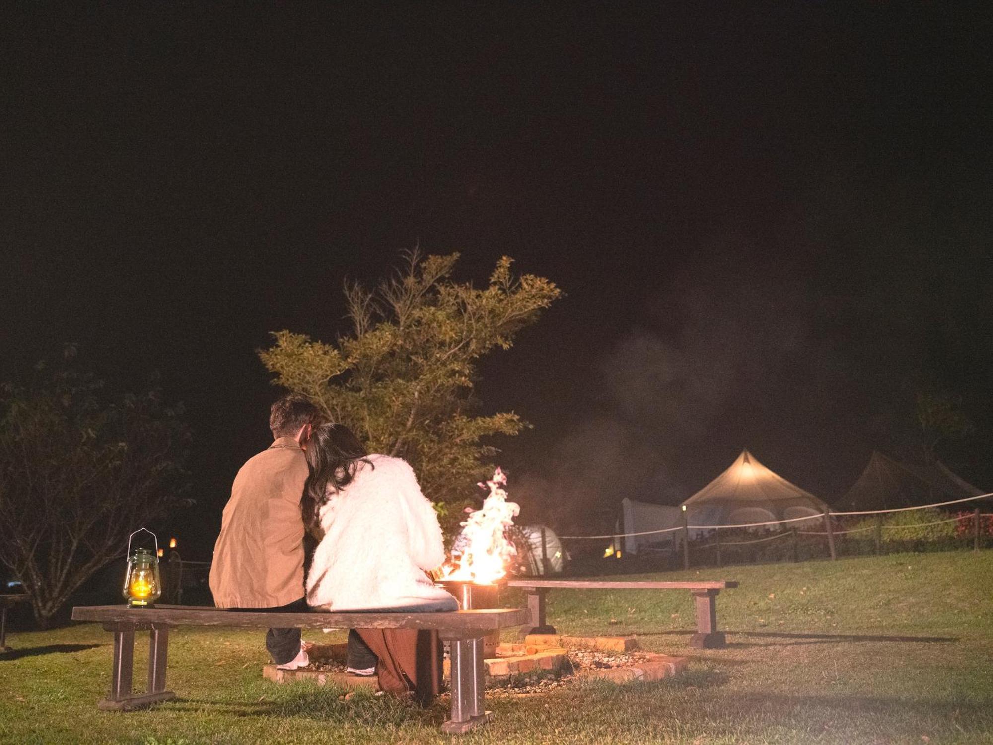 くじゅう花公園　キャンピングリゾート花と星 Kuju 外观 照片